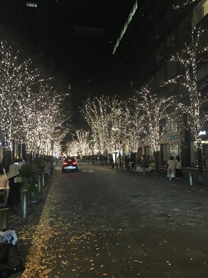 丸の内クリスマスライトアップ
