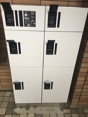 宅配ボックスの写真