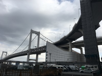 レインボーブリッジ下