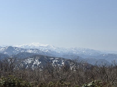 白山も奇麗に見える