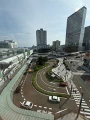 福井駅前（東横インの窓から）