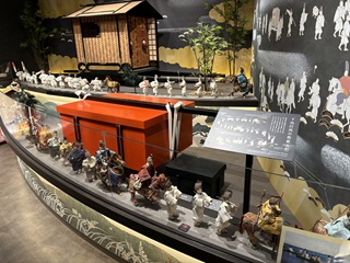 国司下向行列の模型