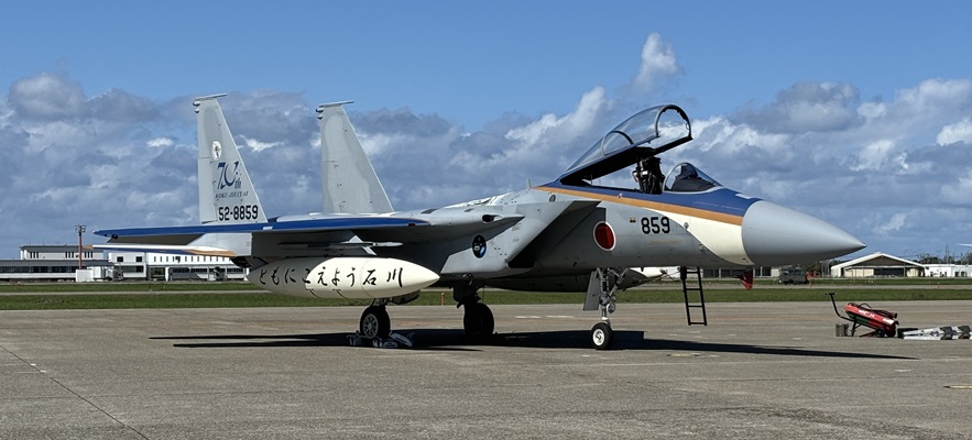 カラフルなF15戦闘機