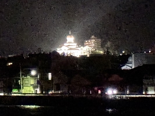 龍翔博物館ライトアップ