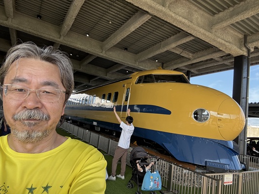 ドクターイエロー＠トレインパーク白山